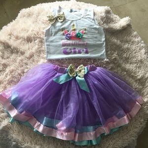 Girls Birthday Outfit